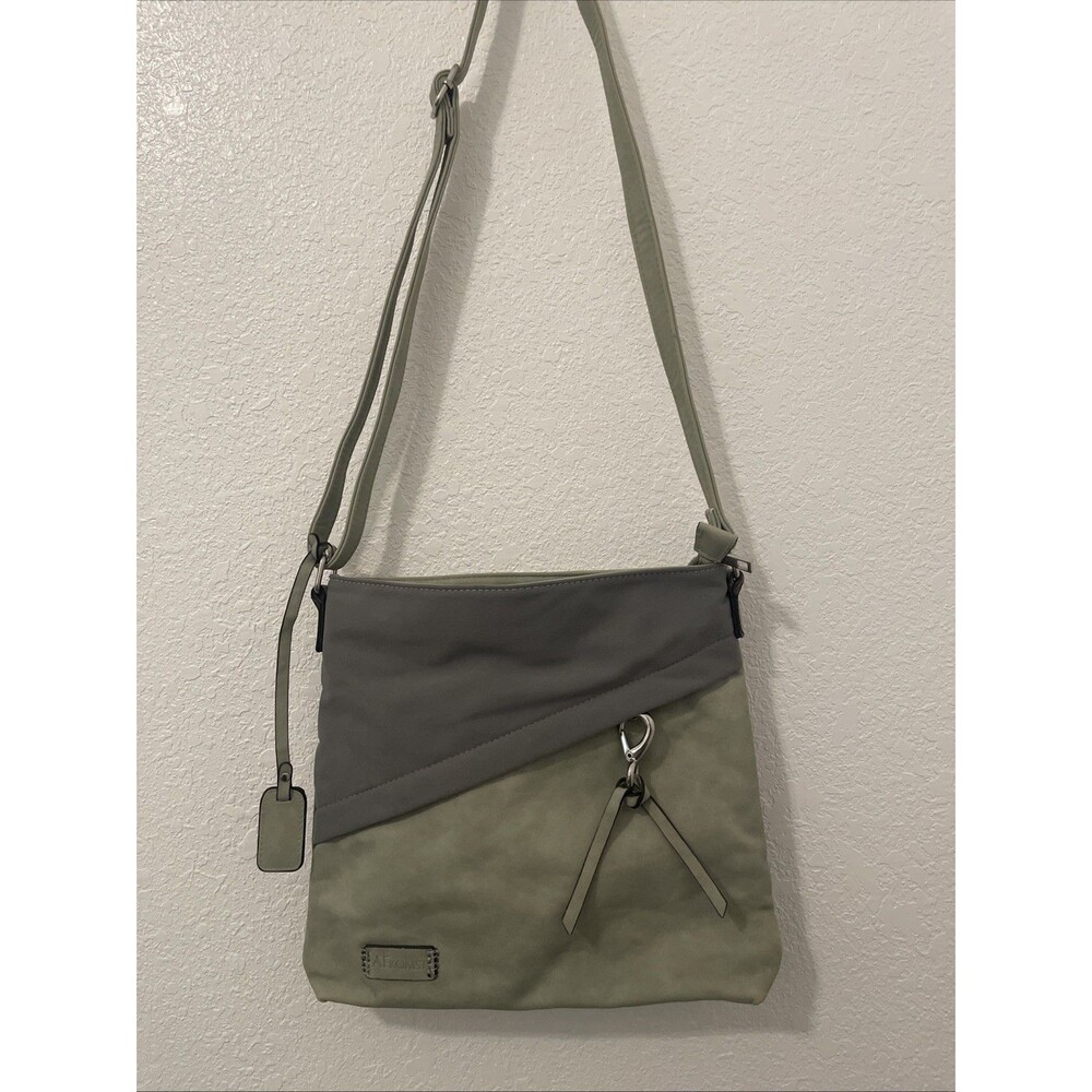 AFkomst Purse Womens Olive Gray Handbag Shoulder Bag Crossbody Bag Travel